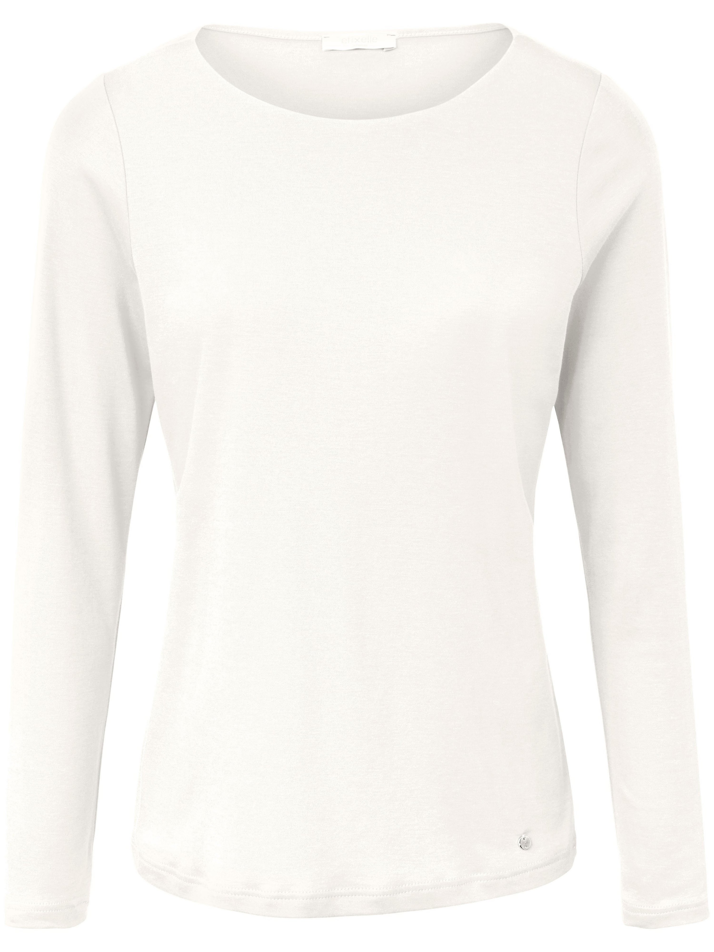 Shirt mit U-Boot-Ausschnitt