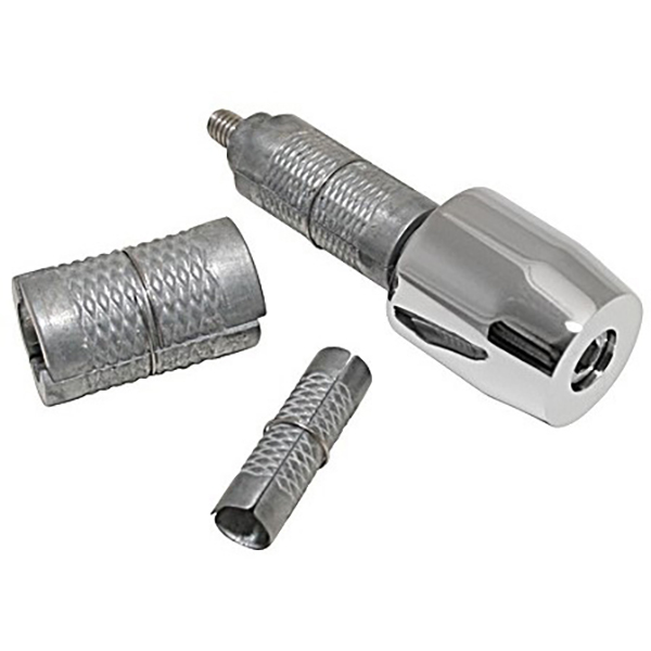 Highsider - Embouts de guidon Universel Chrome
