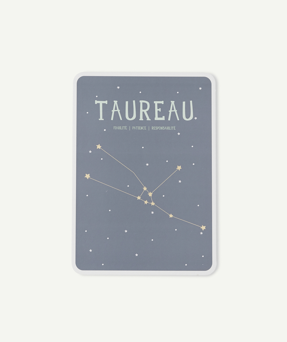MILESTONECARTE POSTER ZODIAC TAUREAU BÉBÉ