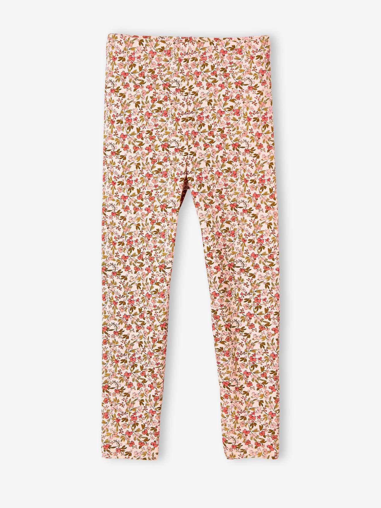 Leggings com estampa de chocolate para meninas