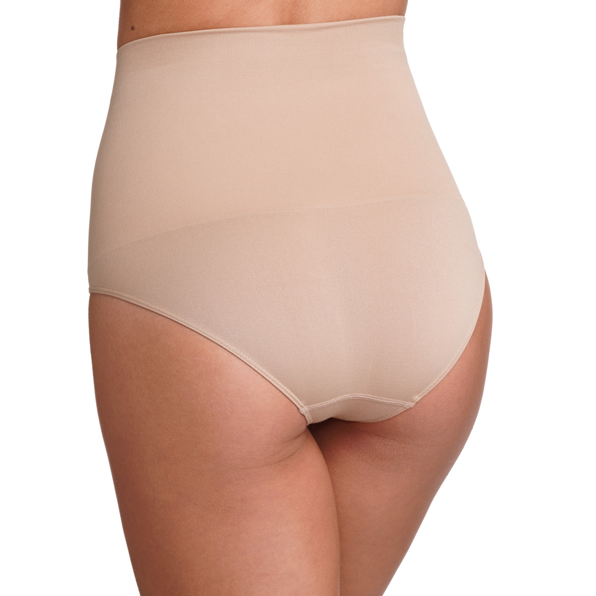 Gina Benotti Damen Shapewear-Slip mit hoher Taille beige