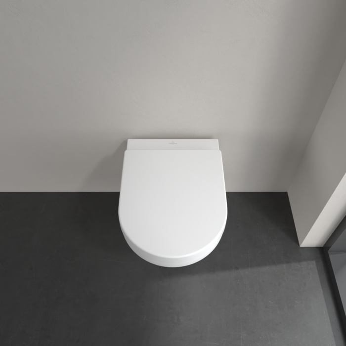 Villeroy & Boch Architectura randloos toilet CeramicPlus met AntiBac en TwistFlush rond wit glans