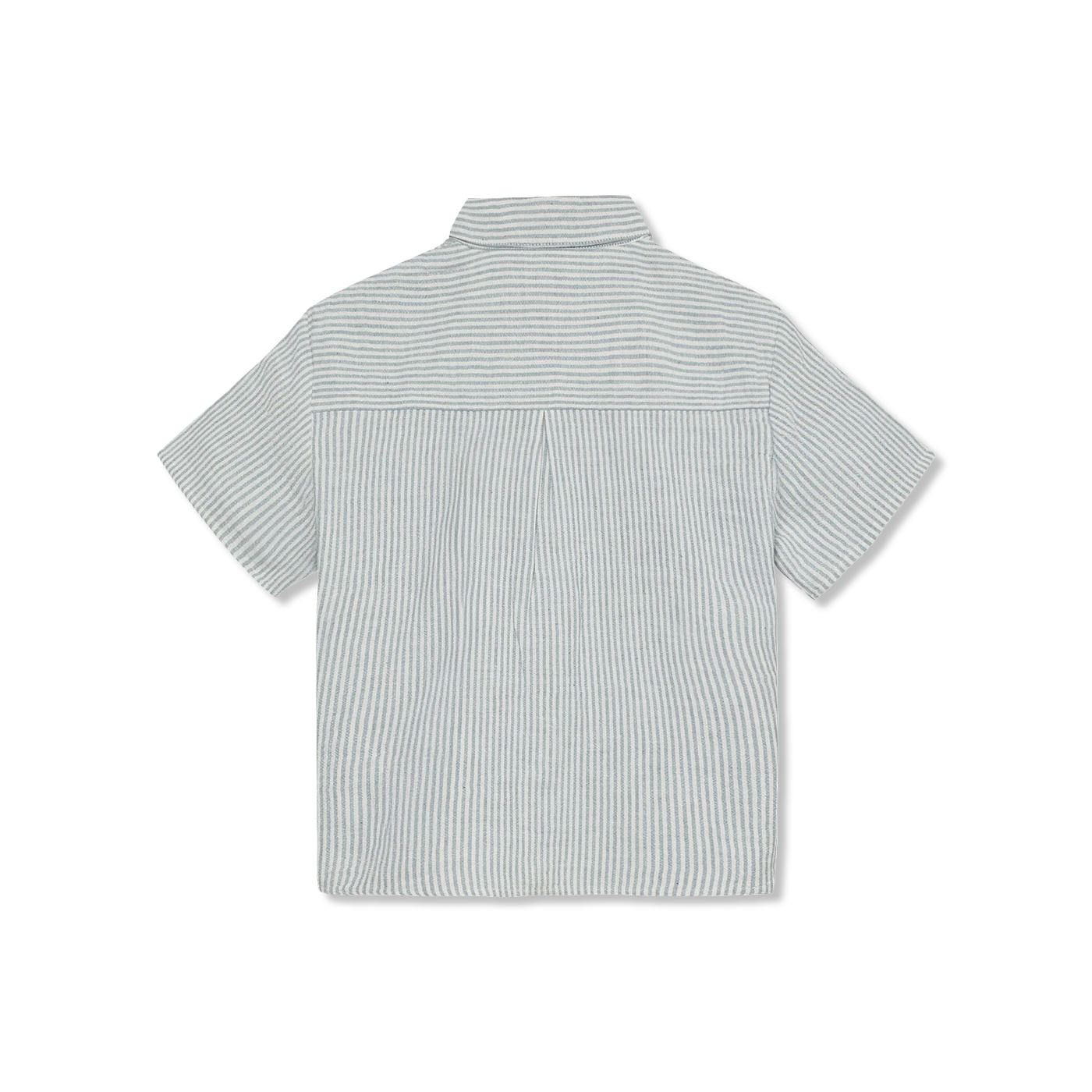 Shirt SS Muslin Stripe skjorte