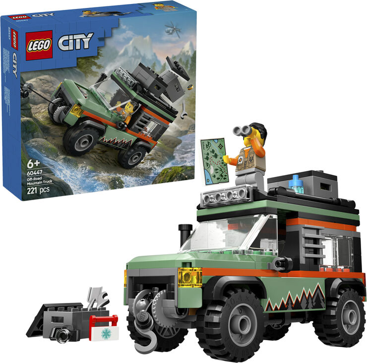 Lego Firhjulstrukket bjerg-offroader 60447