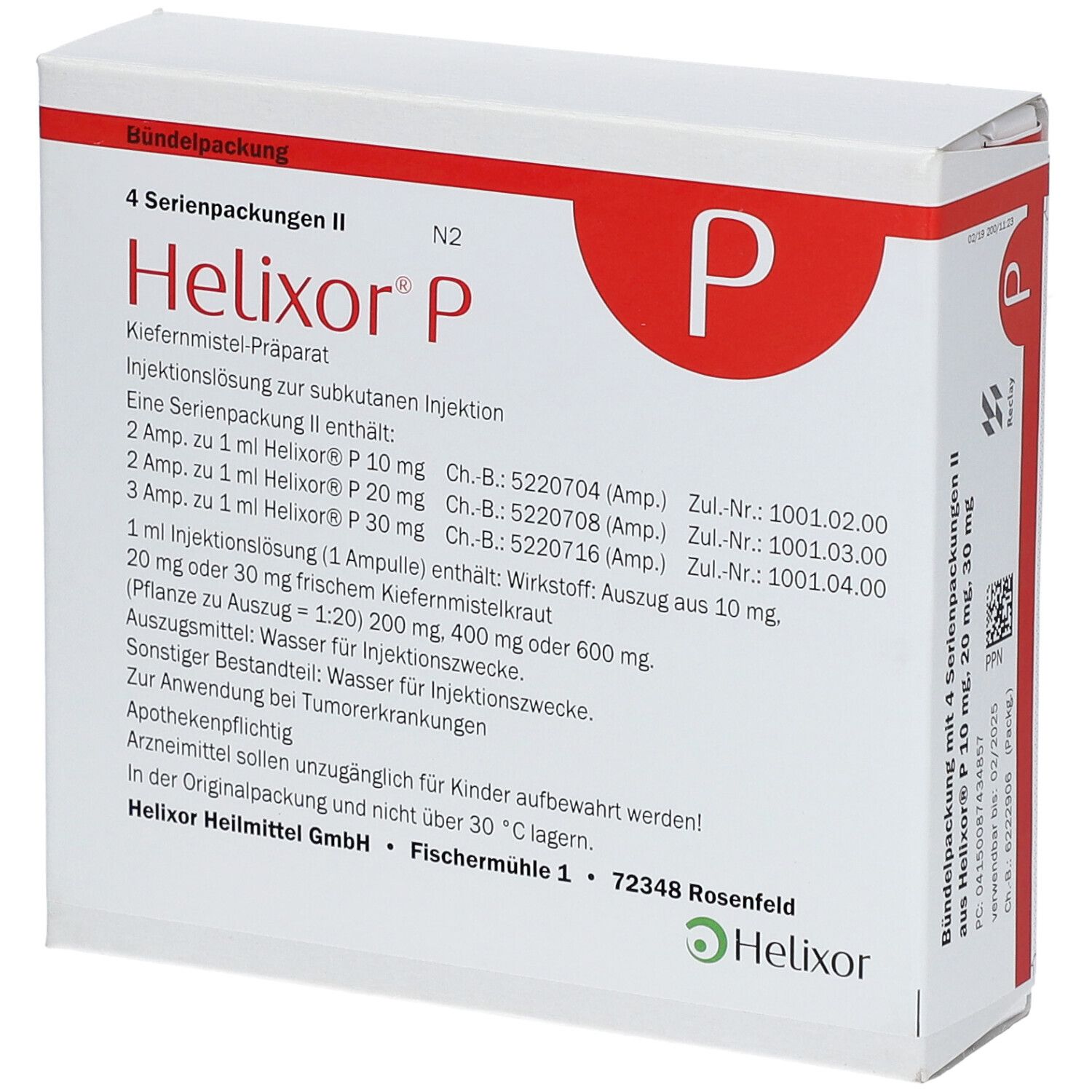 Helixor® P Serienpackung II