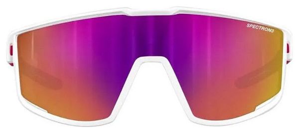 Julbo Fury S Blanc Brillant/Rose Spectron 3 CF Rose
