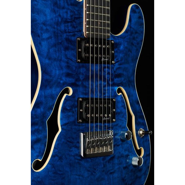 Harley Benton TE-90QM HH Trans Blue