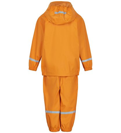 Color Kids Regenkleidung m. Träger - PU - Yellow