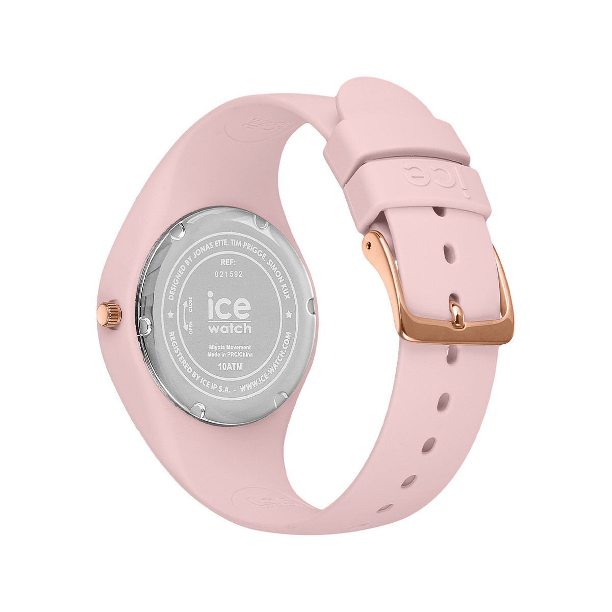 Montre ICE WATCH ice cosmos femme bracelet silicone rose
