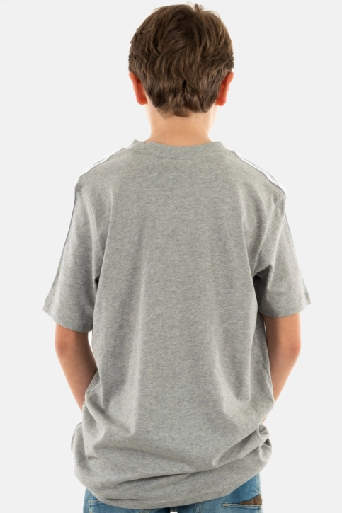 tee shirts manches courtes adidas originals u 3s brgrmo/blanc