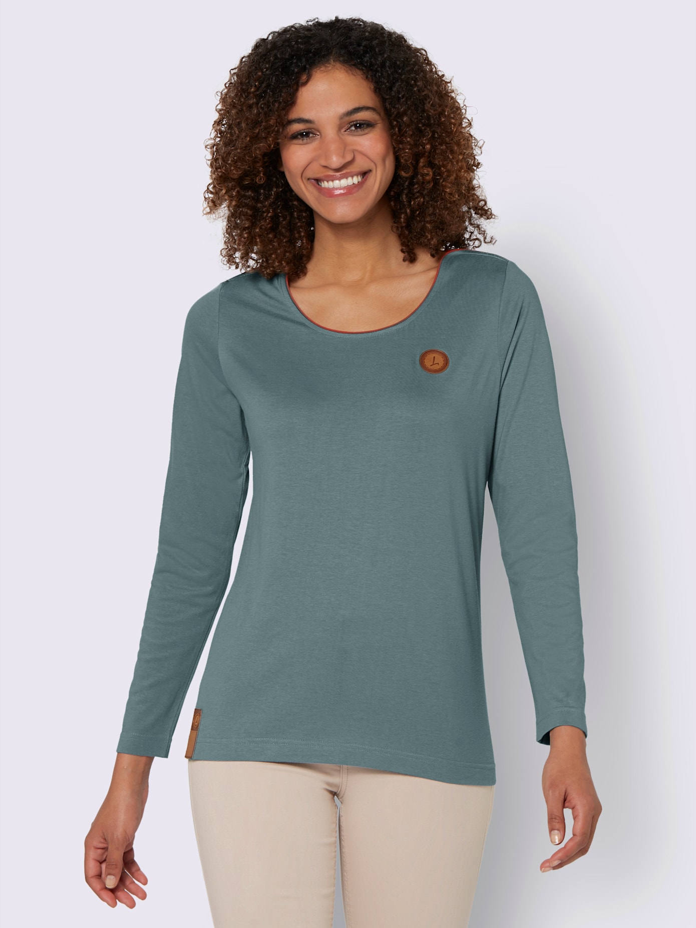 T-shirt à manches longues 50% coton