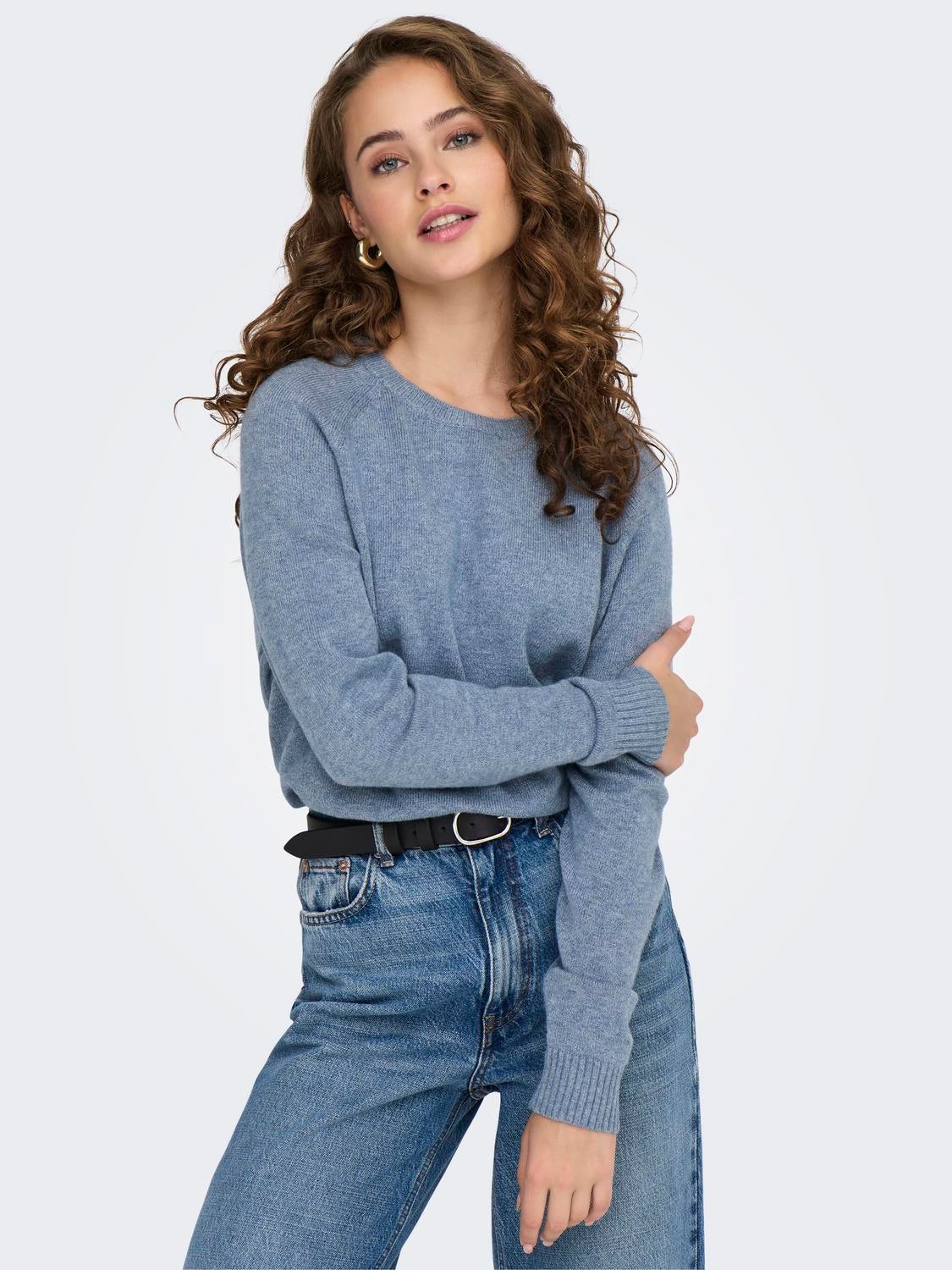 ONLLESLY Strickpullover Vintage Indigo