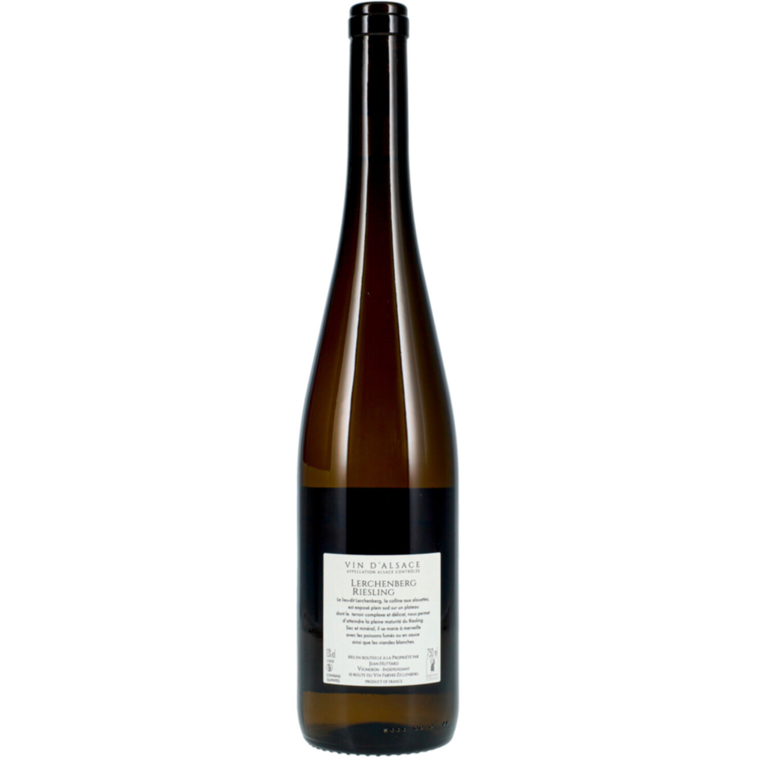 Alsace AOP Riesling Lerchenberg Jean Huttard -75cl