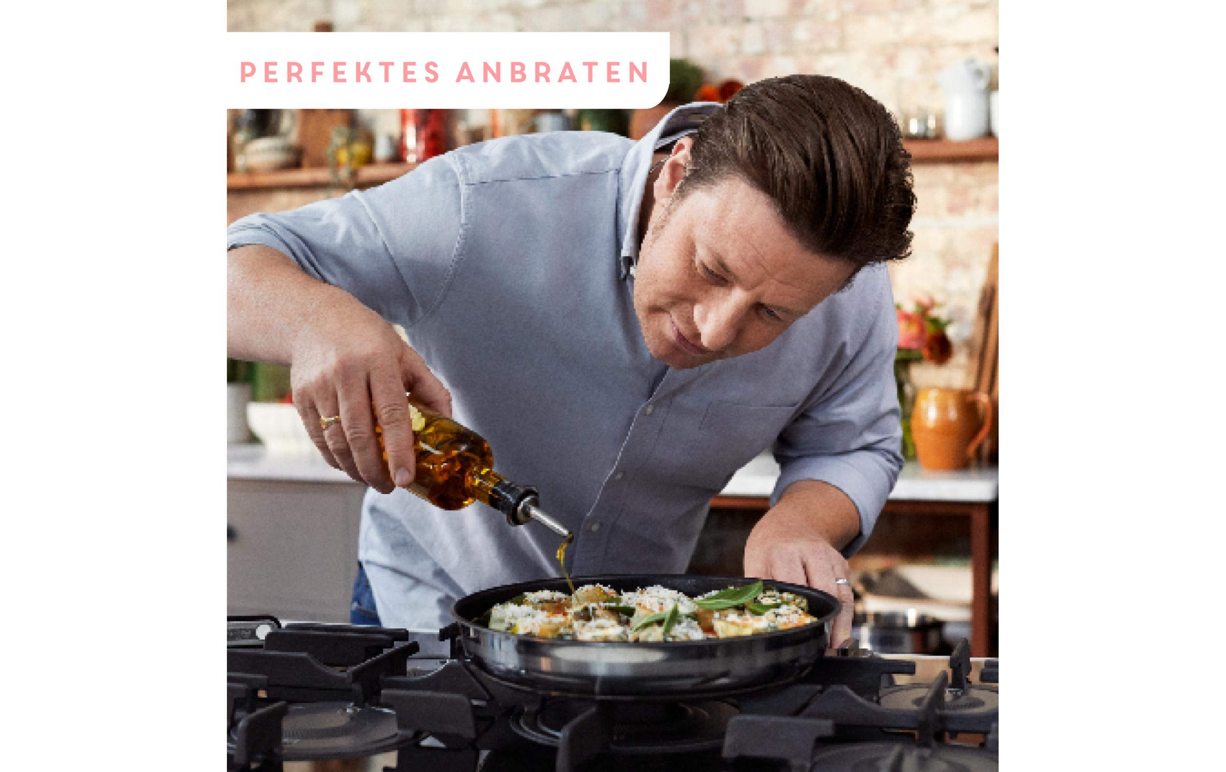 Kochgeschirr-Set Jamie Oliver Ingenio 5-teilig<br>Pfannen- und Kochtopf Set