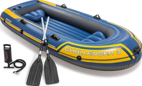Intex 68370NP, Rejse/fritid, Oppustelig båd, Flerfarvet, PVC, 3 person(er), 320 kg