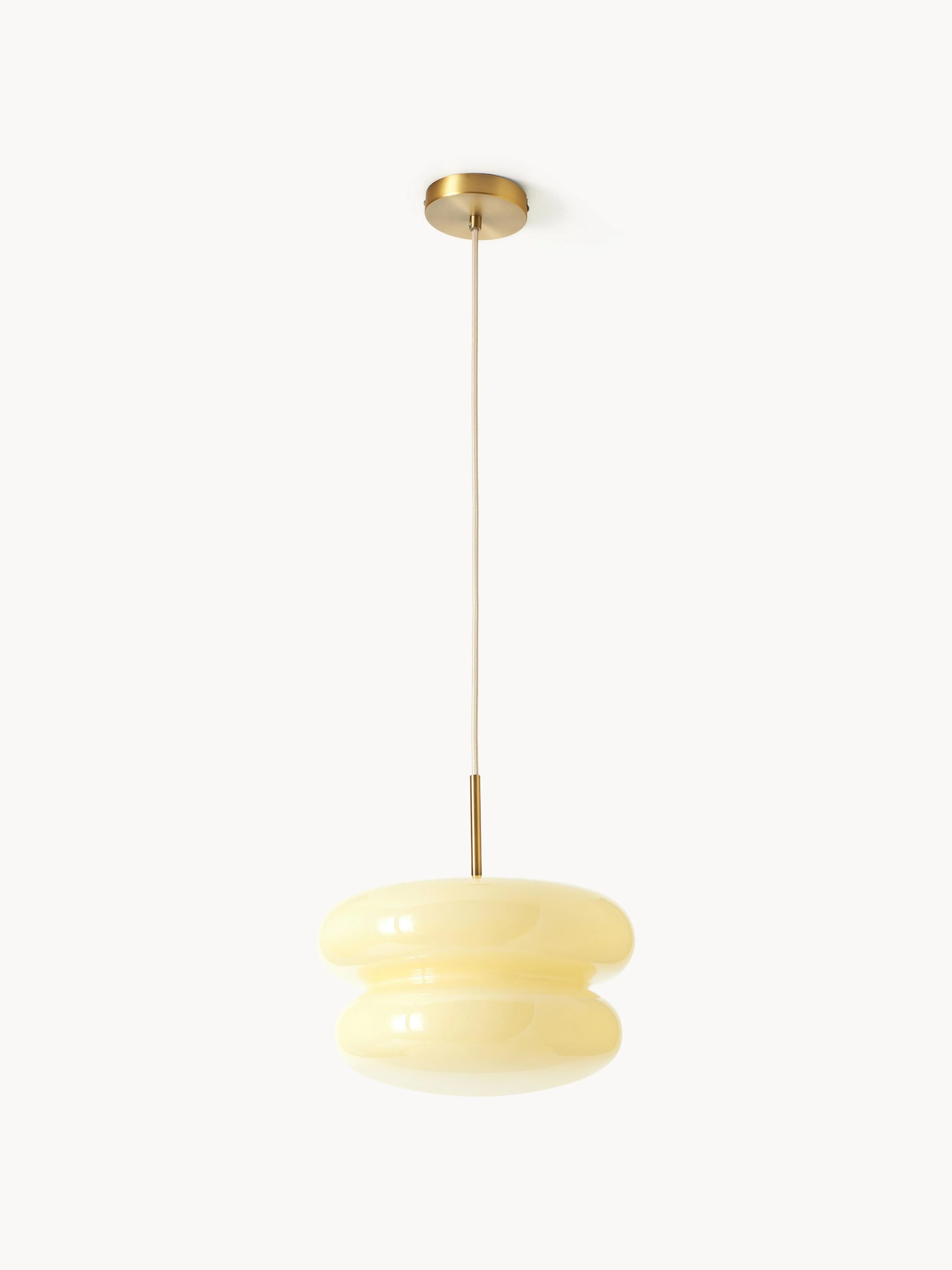 Hanglamp Baya van opaalglas