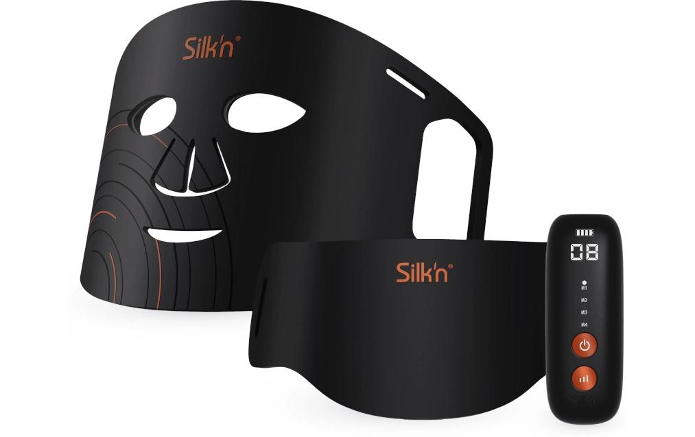 Antiaging-Gerät LED Dual Mask für Gesicht und Hals<br>Zwei LED-Masken zur Abdeckung von Gesicht und Hals