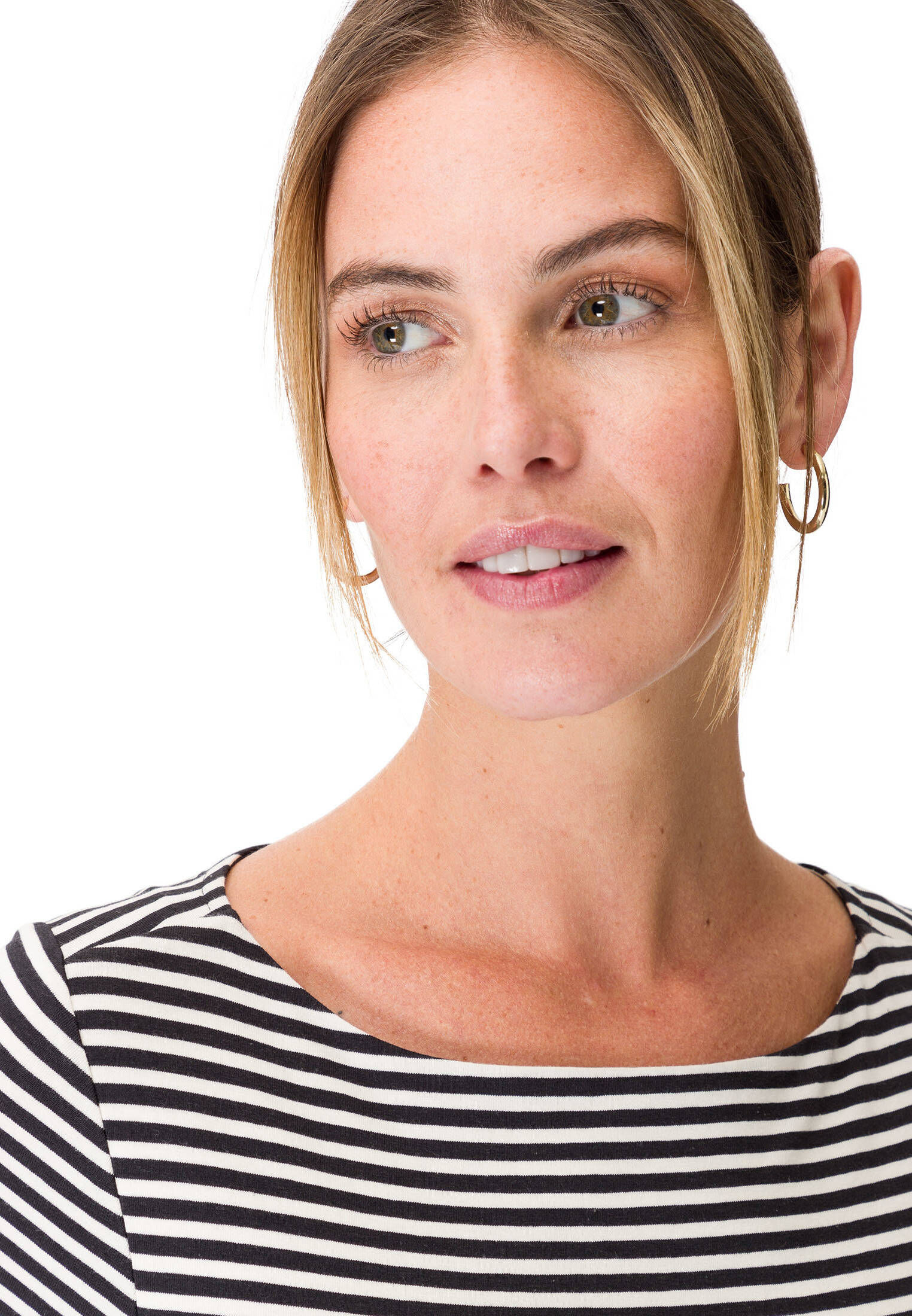 zero| Damen T-Shirt mit Streifen
