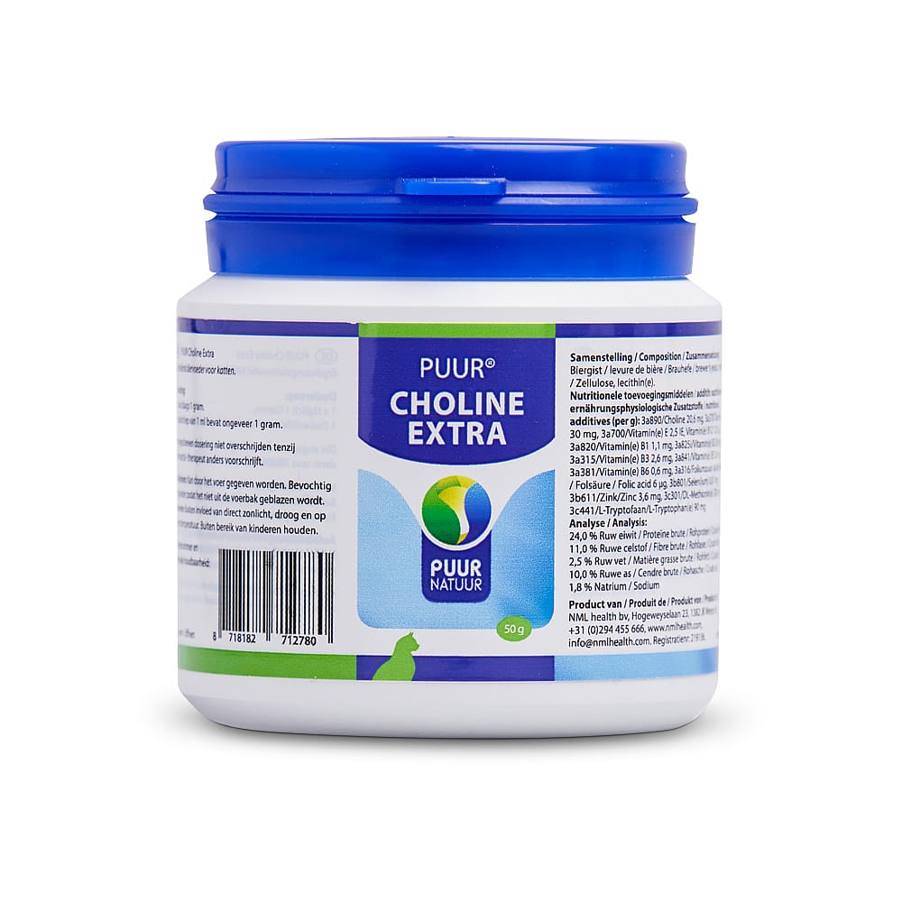 Puur Choline Extra Oudere Kat 50 gram | 12650