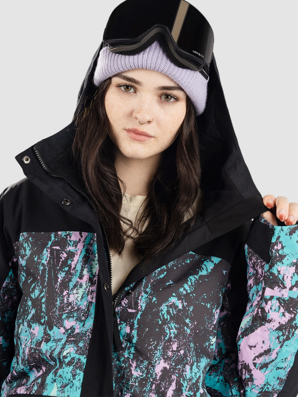 Coal Inyan Jacket black pattern