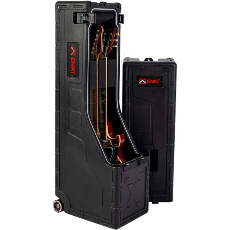 ENKI X-2 Electric Guitar Case reiskoffer voor twee elektrische gitaren