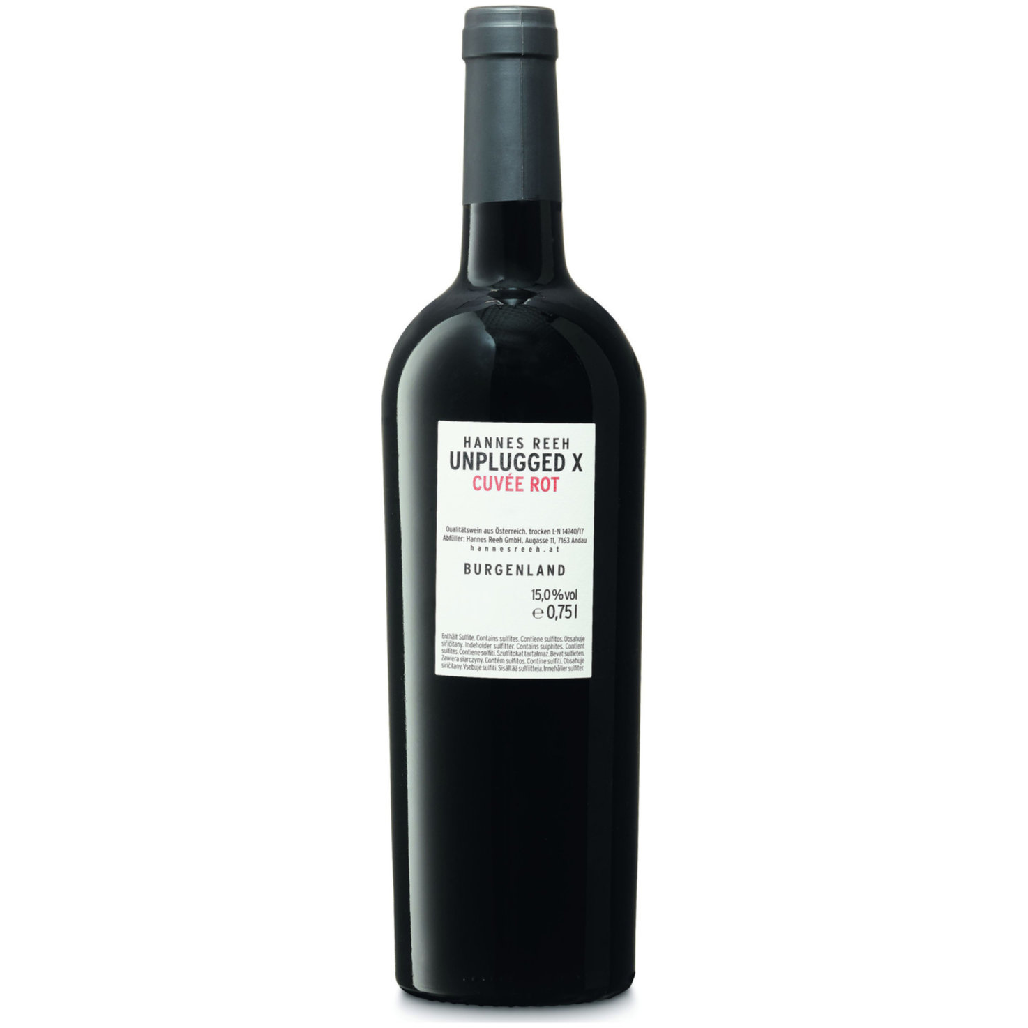 Burgenland Cuvée X Unplugged Hannes Reeh -75cl