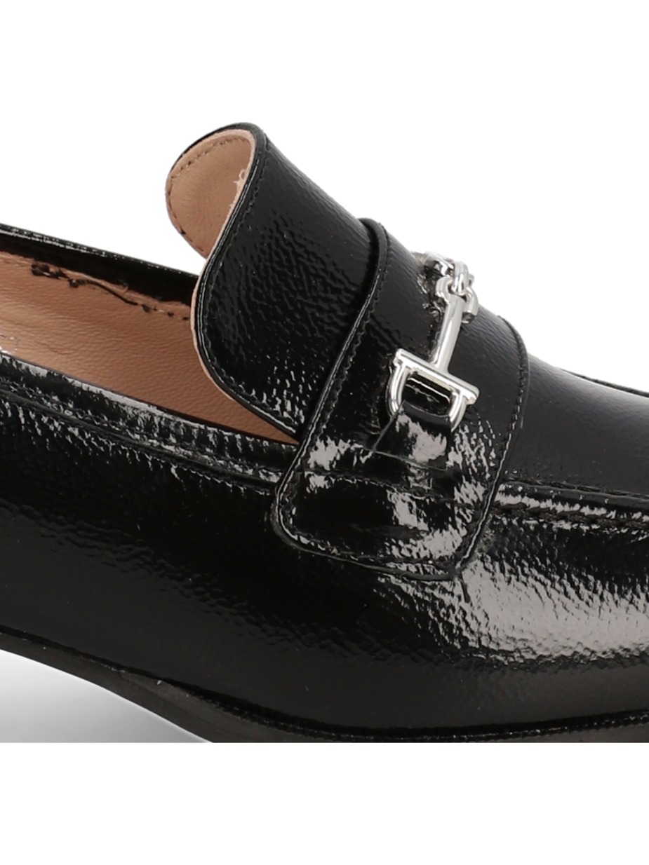 Lackleder Slipper klassisch