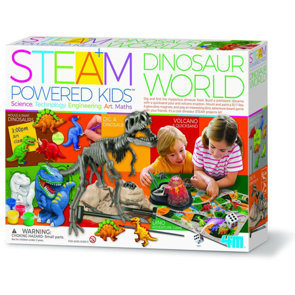 Køb 4M Steam Powered Kids / Dinosaurernes Verden