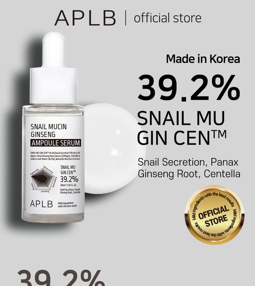 APLB - Slakkenslijm Ginseng Ampullen Serum Set