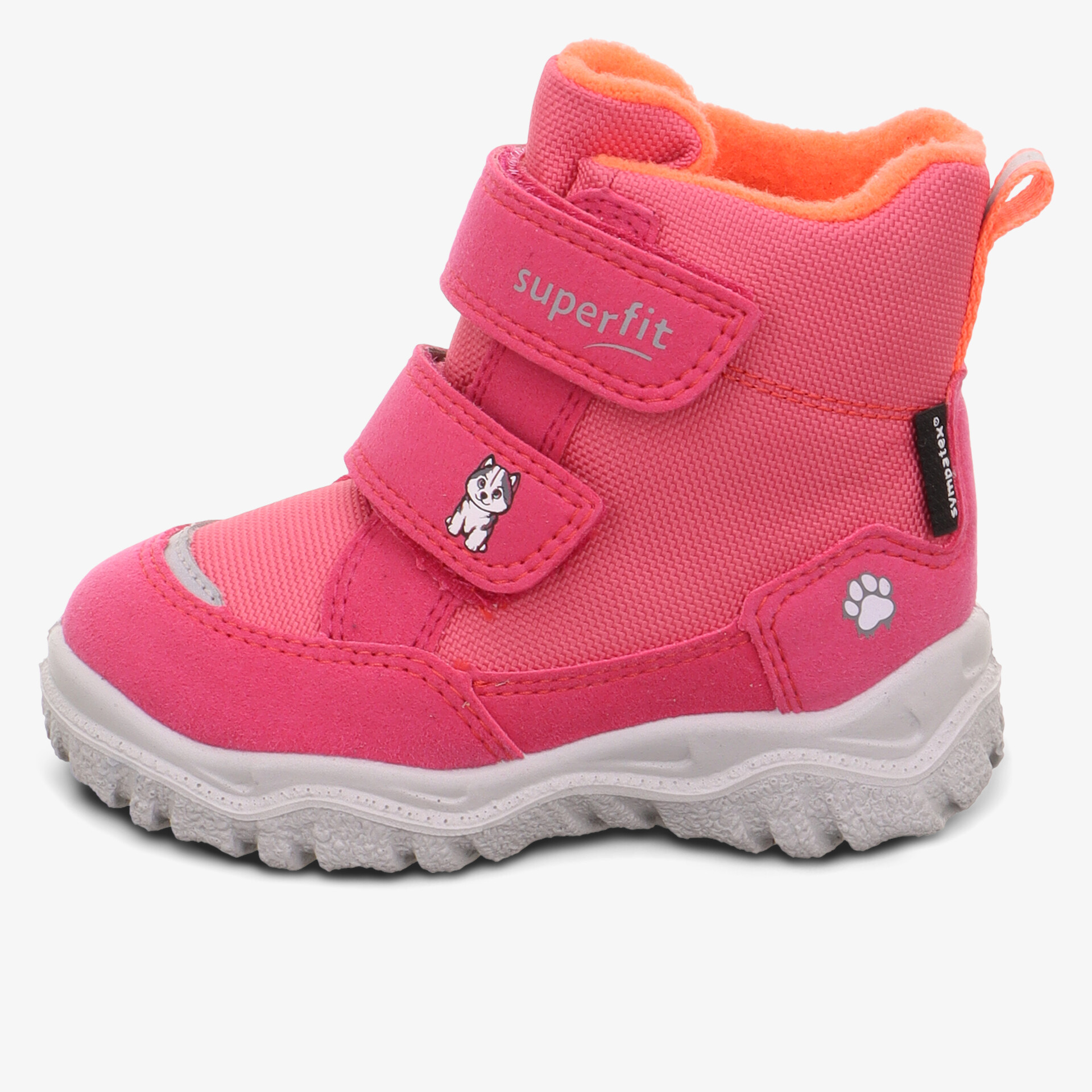 superfit Kinder Klettstiefel pink