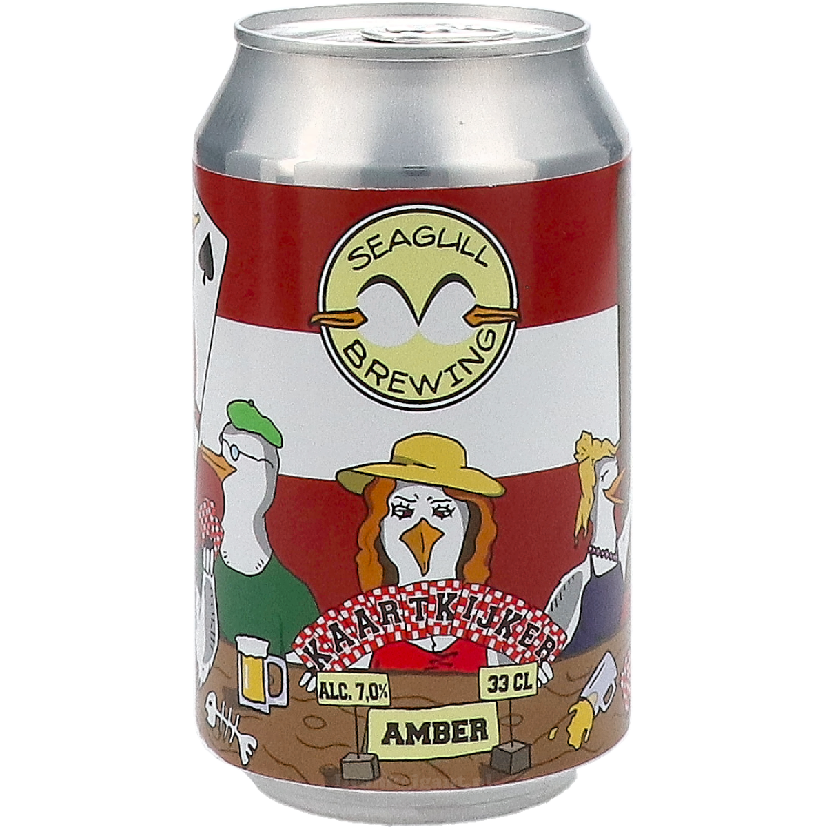 Seagull Brewing Kaartkijker Amber 33 cl
