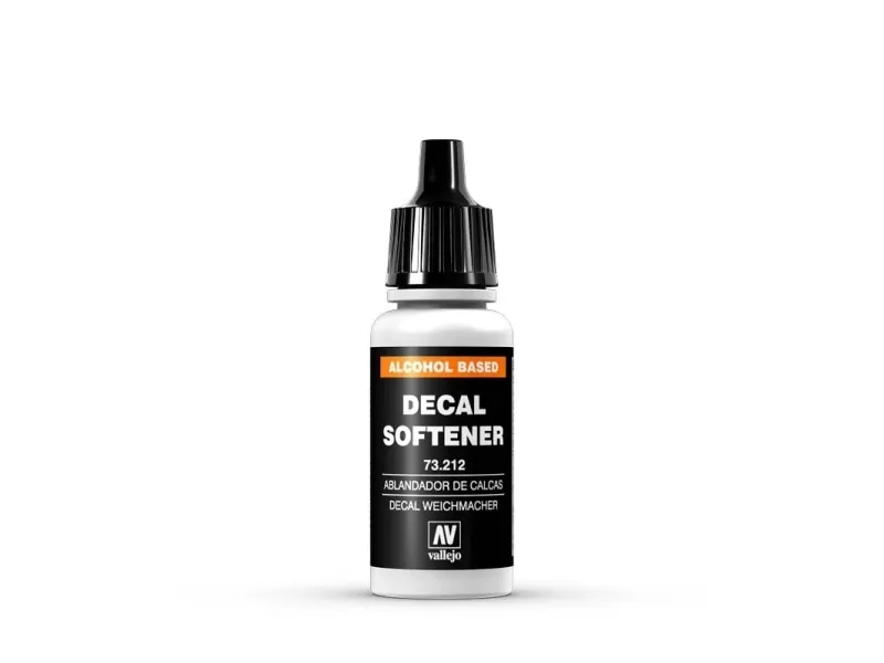Vallejo 73.212, 17 ml, Plastflaske, Sort, Hvid