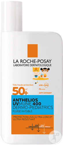 La Roche-Posay Anthelios Dermo-Pediatrics UVMune 400 Fluide Solaire IP50+ Flacon 50ml