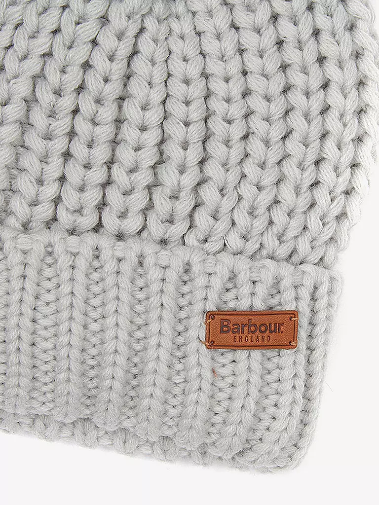BARBOUR Mütze - Haube SALTBURN weiss