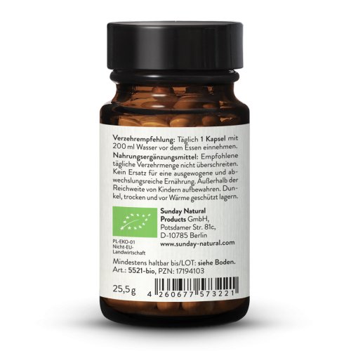 Sunday Natural Products  Bio Thymianöl Kapseln