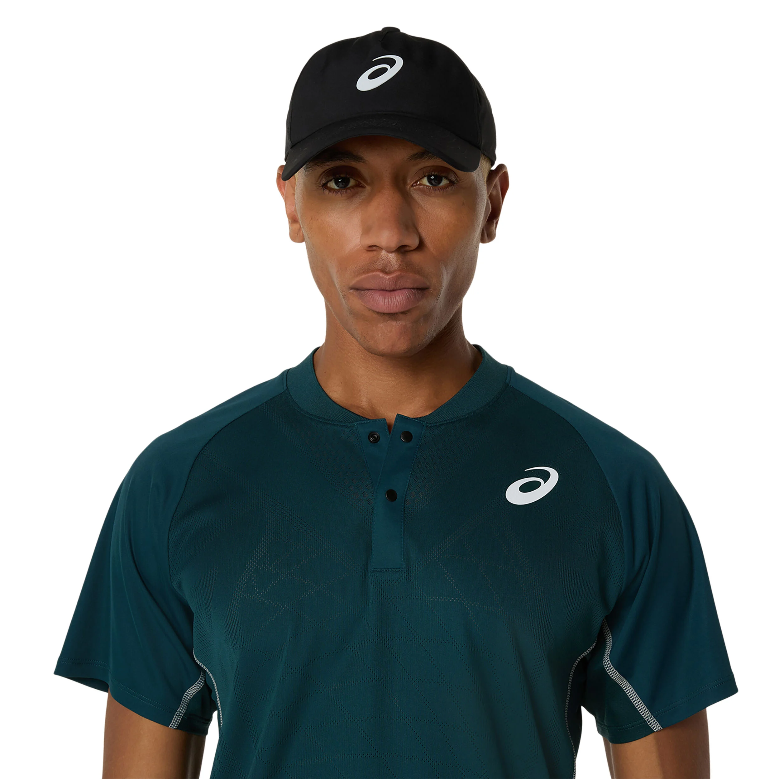 ASICS Match Actibreeze Polo Hommes - Vert Foncé