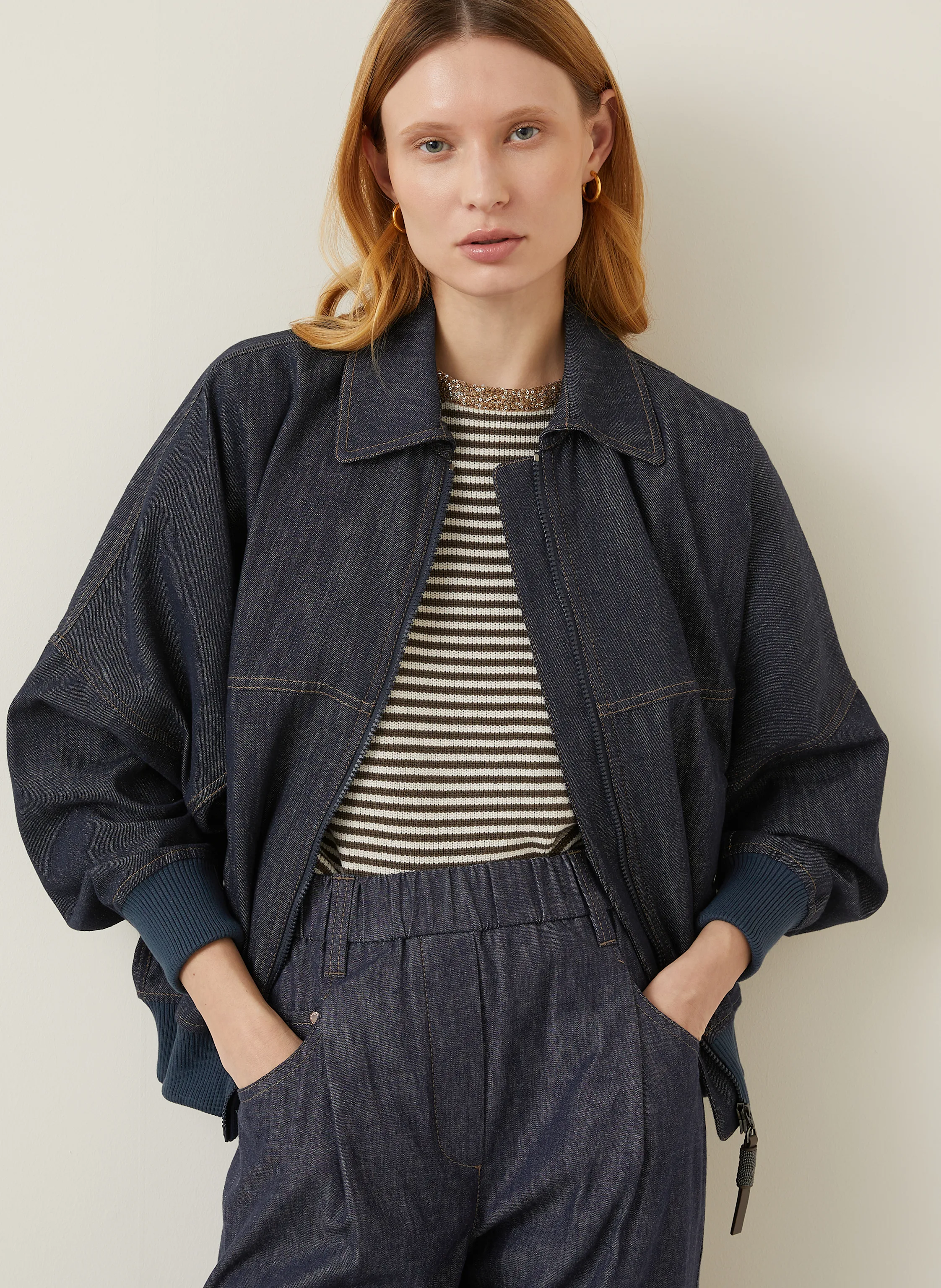 BRUNELLO CUCINELLI Jeansblouson