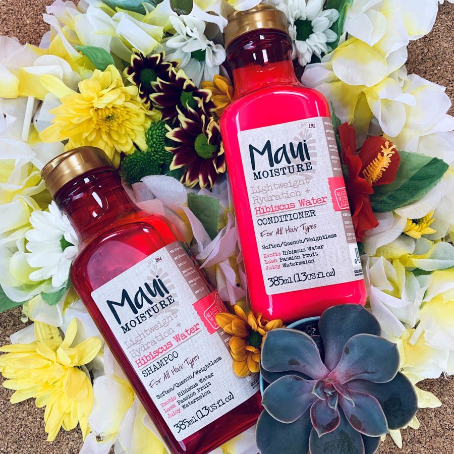 Maui Lightweight Hydration + Hibiscus Water Shampoo 385ml
