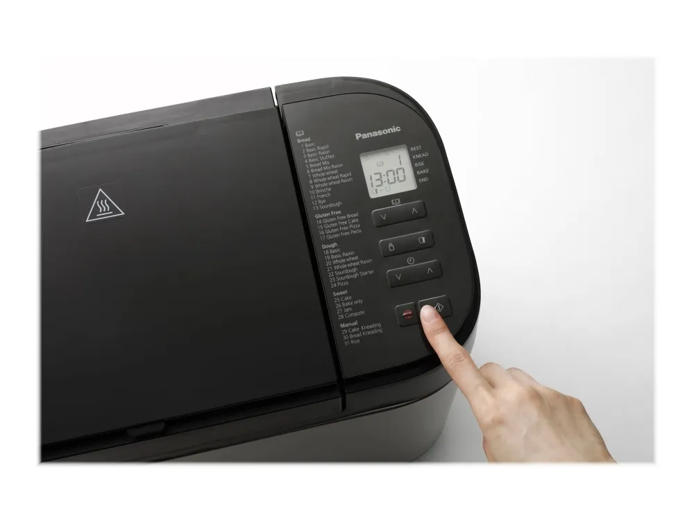 Panasonic SD-YR2550 - Brødmaskine - 550 W - sølv