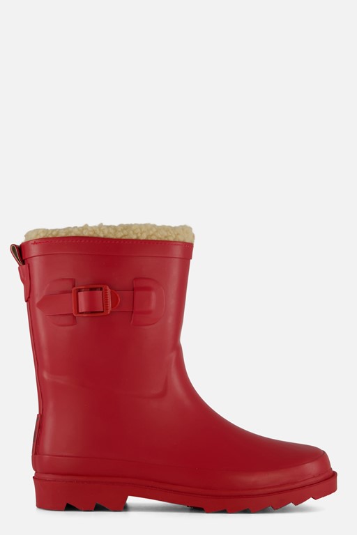 XQ Footwear Regenlaarzen rood Rubber