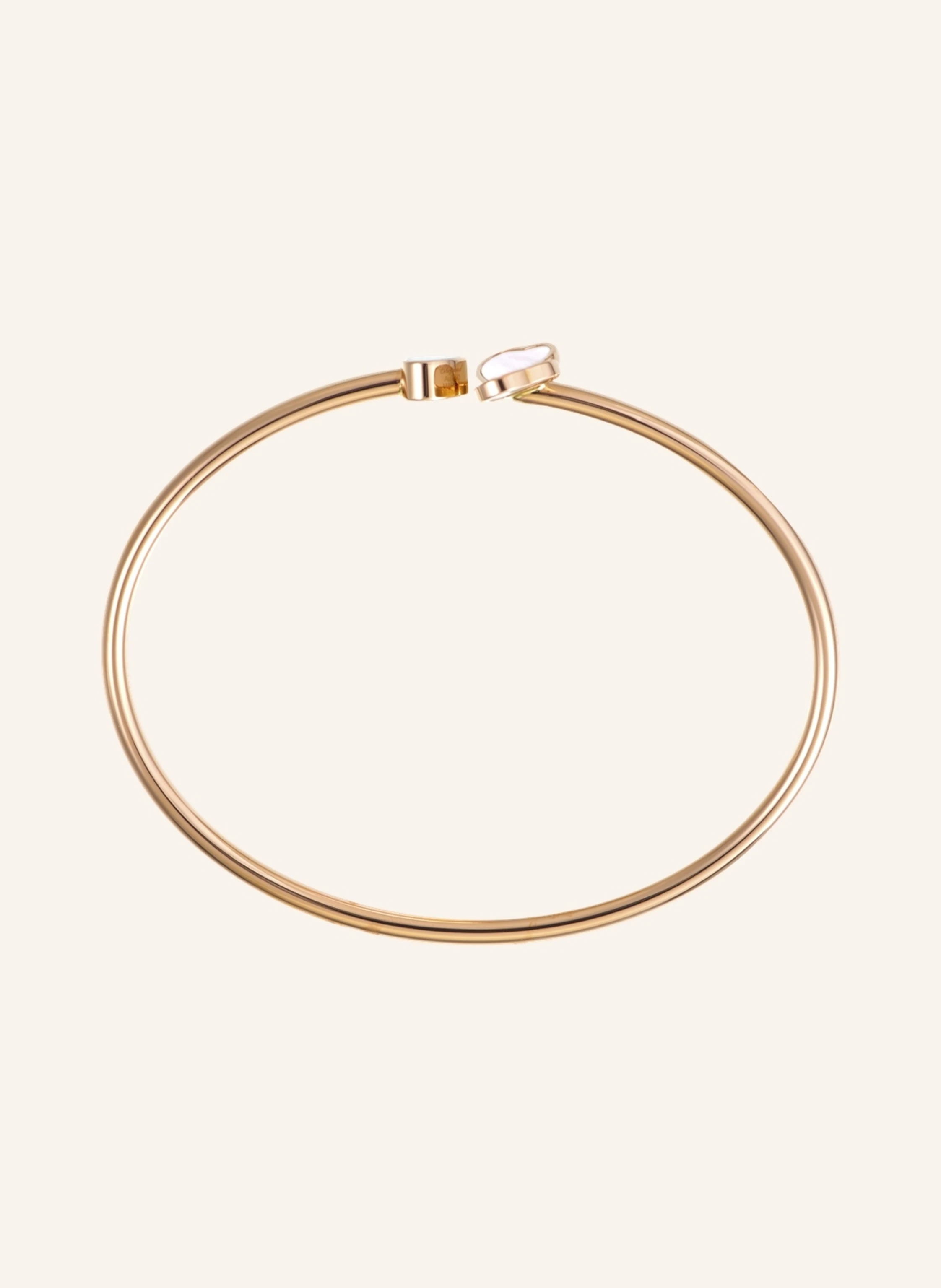 Chopard Armreif HAPPY HEARTS WINGS Armreif aus 18 Karat Roségold, Diamanten und Perlmutt
