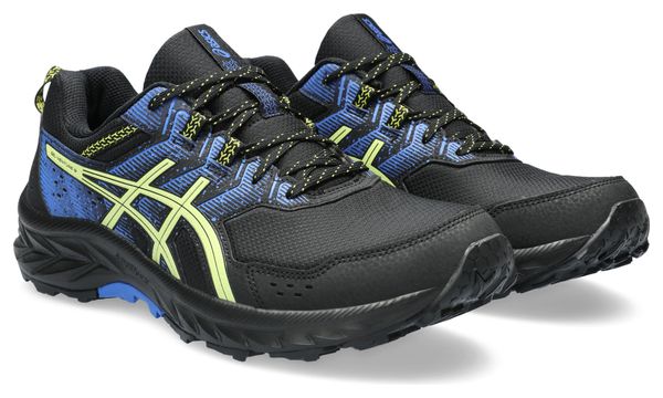 Chaussures de Trail Asics Gel-Venture 9 Noir Jaune Homme