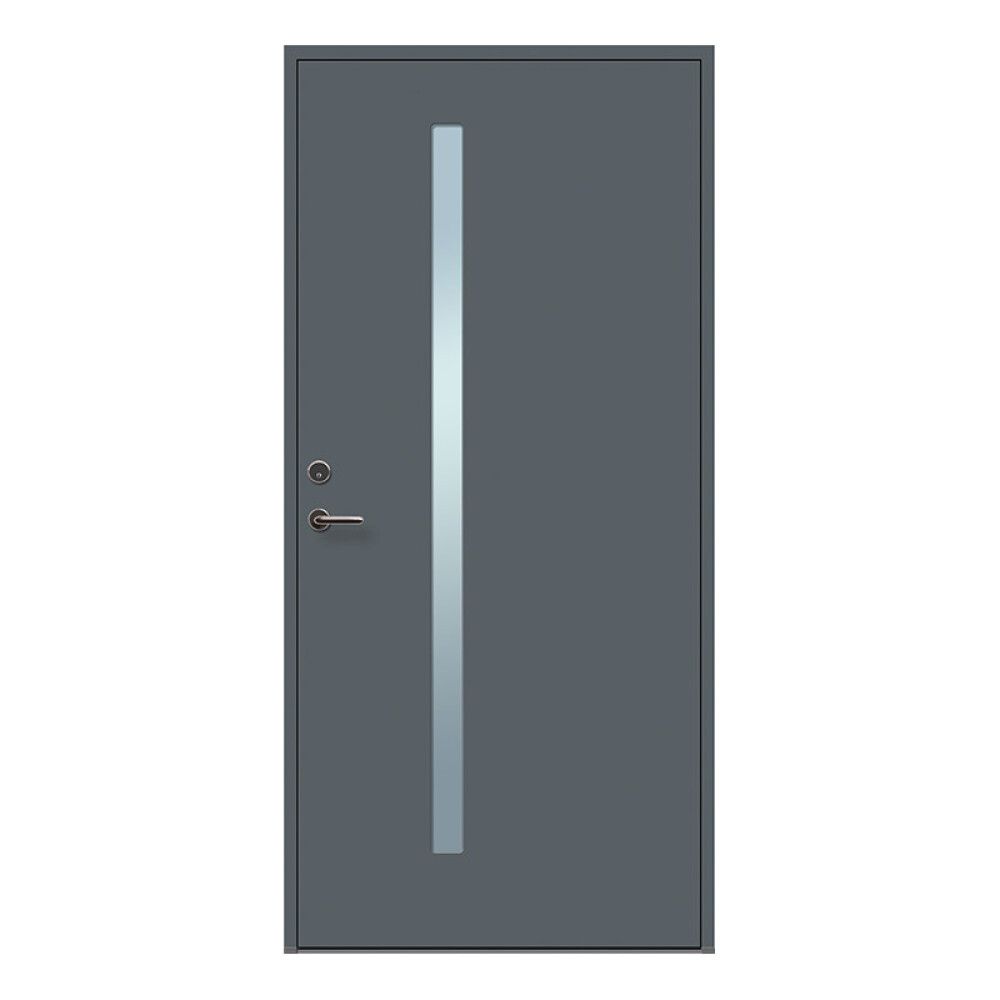 YTTERDØR SOLID ELEMENTS FUNKIS 9X20 HØYRE M1 ANTRASITT