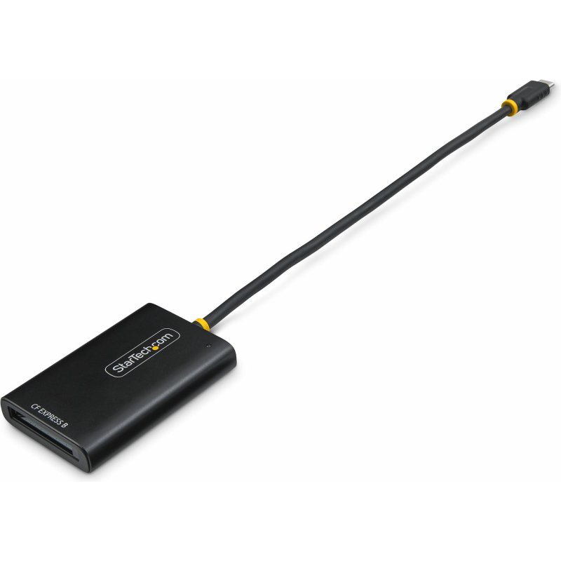 StarTech.com Lecteur de Cartes USB-C CFexpress Type B, USB 10Gbps, Lecteur de Cartes Mémoire Portable, Adaptateur USB Type-C vers CF Express 2.0, Fonctionne avec Tous les Systèmes d'Exploitation