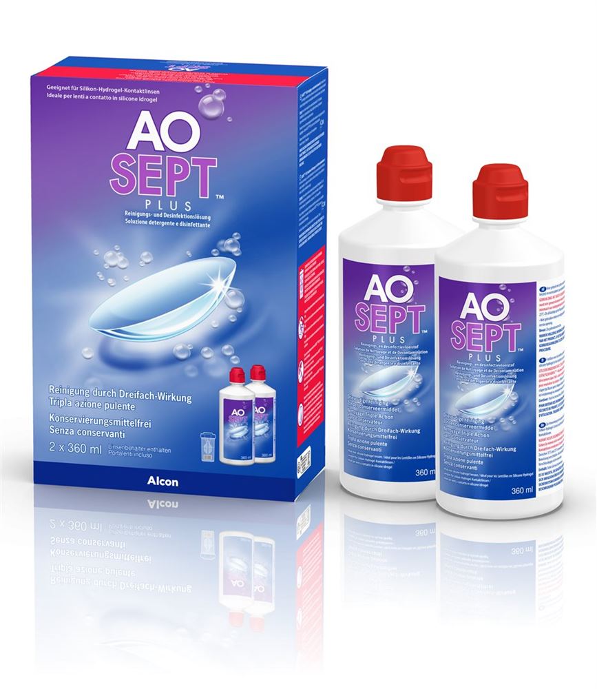 AOSEPT liq (n) Fl 360 ml<br>2 × 360 ml, Flasche, flüssig, (n)