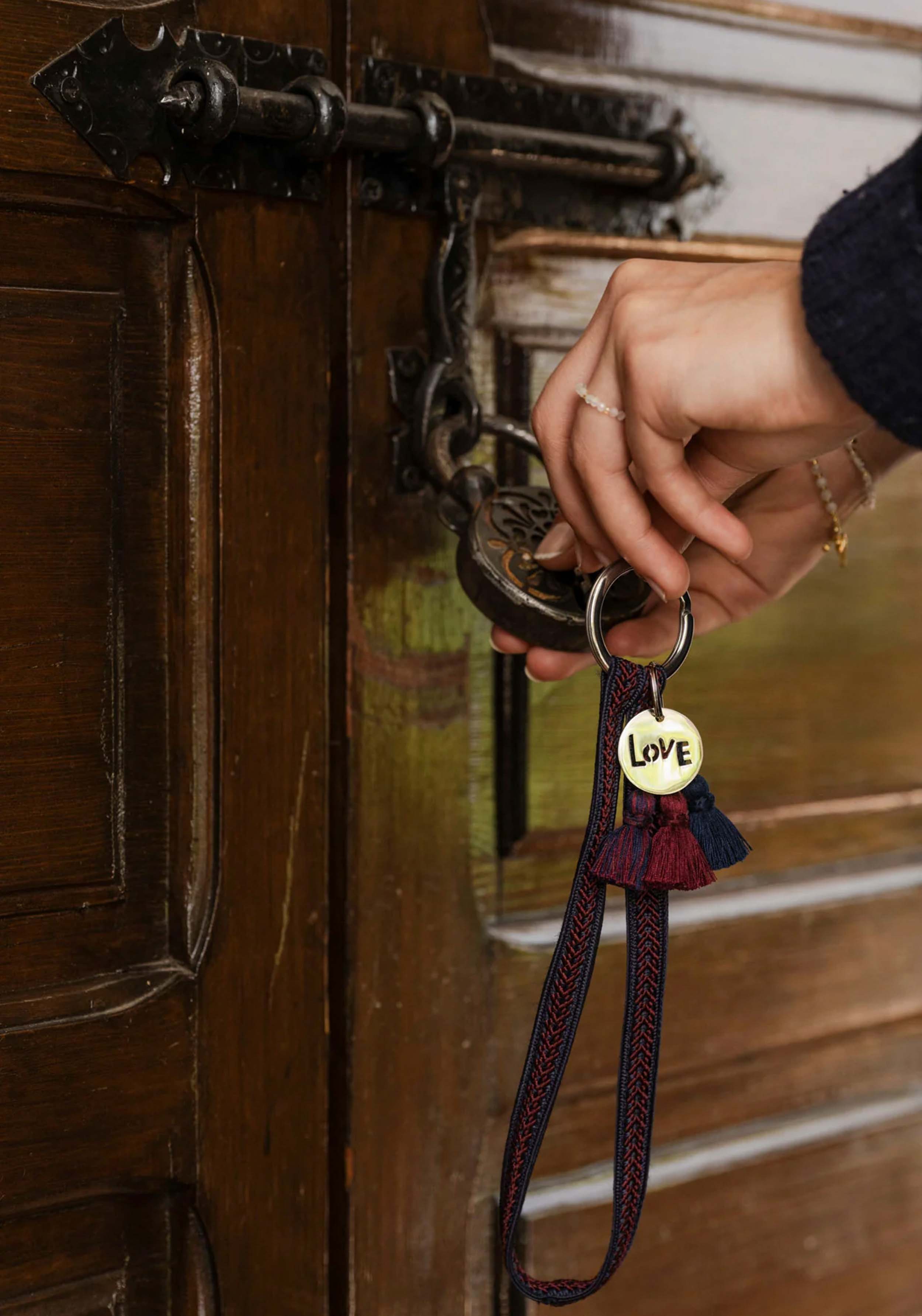 YOOMEE Mini-Schlüsselband Keychain Zahra Blood Moon Gold