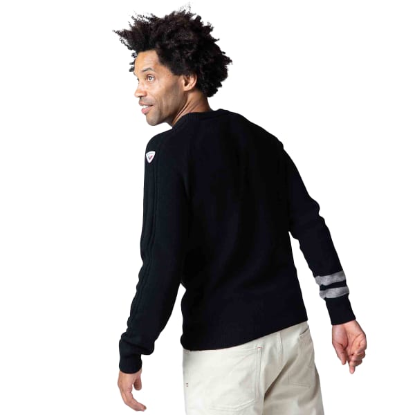 Pull ROSSIGNOL SIGNATURE KNIT BLACK