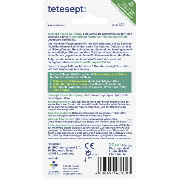 Nasen Gel-Spray
