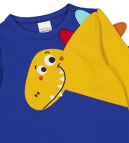 Freds WoRød Bluse - Hello Dino - Star Blue