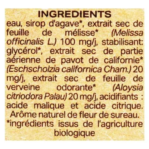 Payot Herbier Gouttes Sommeil Paisible Bio 200ml
